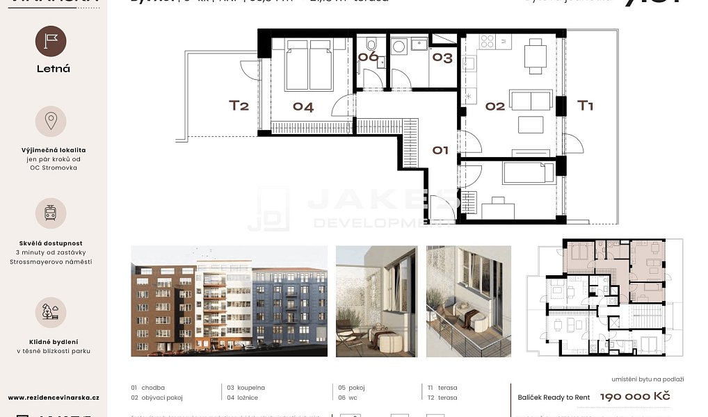 Prodej bytu 3+kk 56 m², Praha – náhled fotky 2