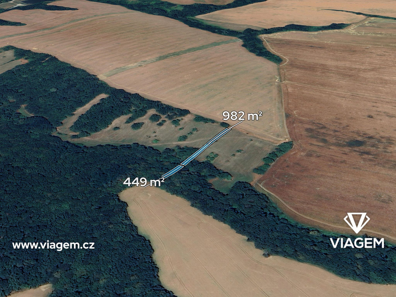 Prodej pole 347 m²