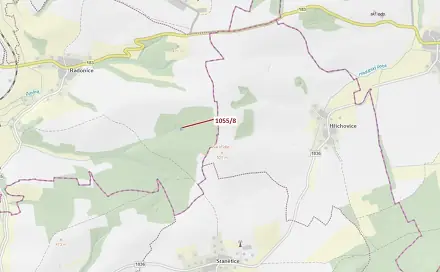 Dražba lesa 546 m², Zahořany