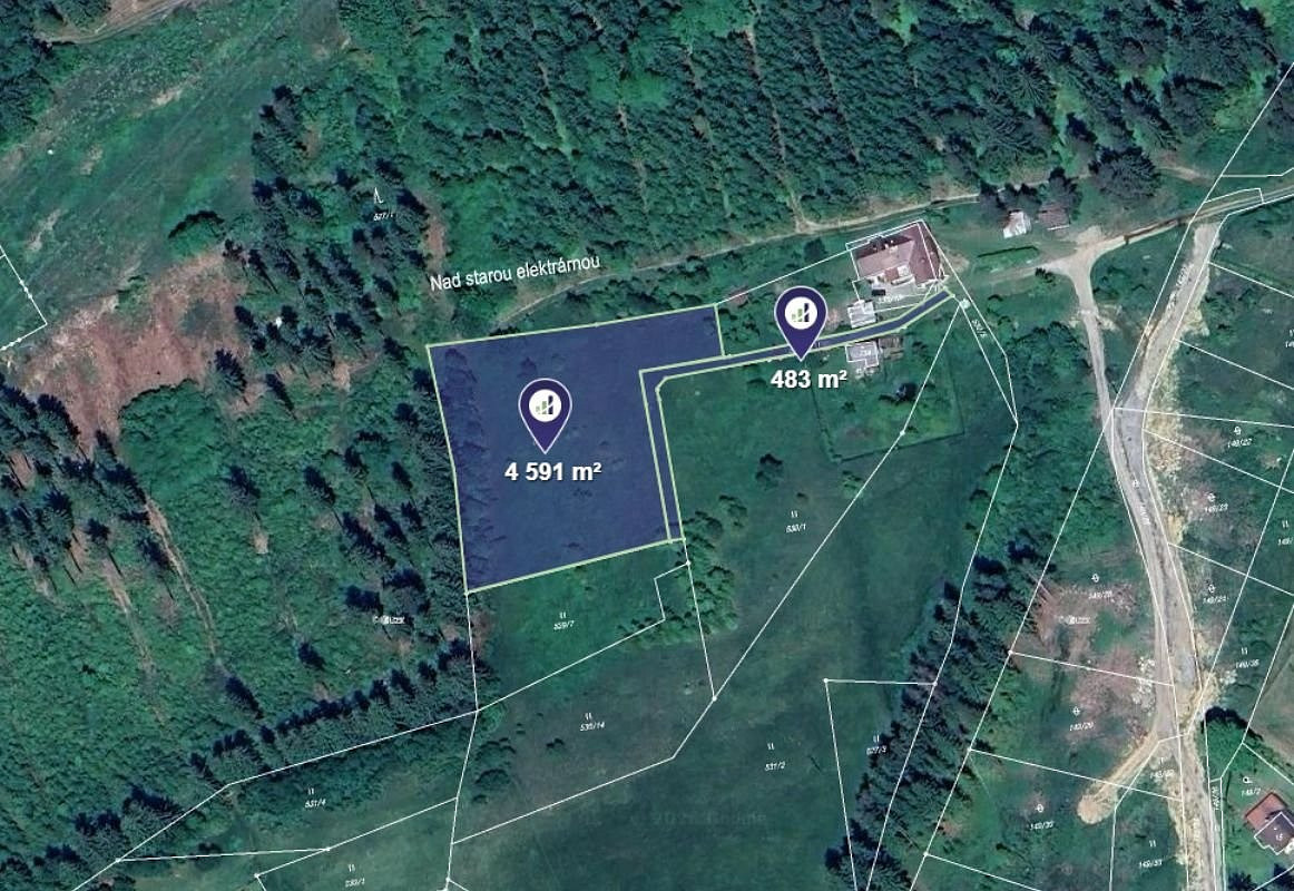 Prodej stavebního pozemku 4 752 m²
