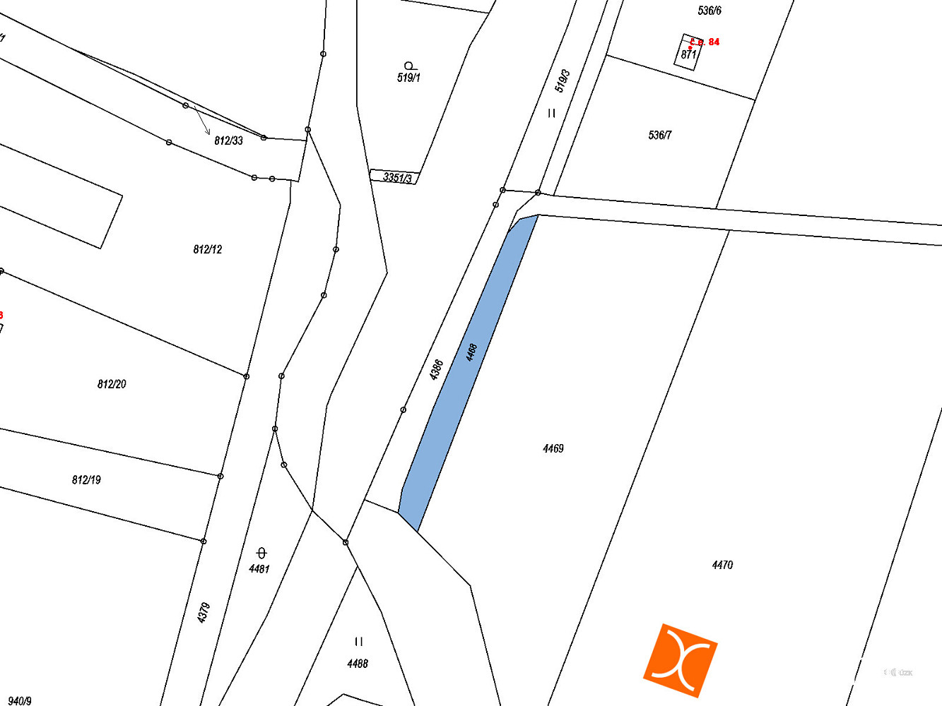 Prodej pole 341 m² – fotografie 2