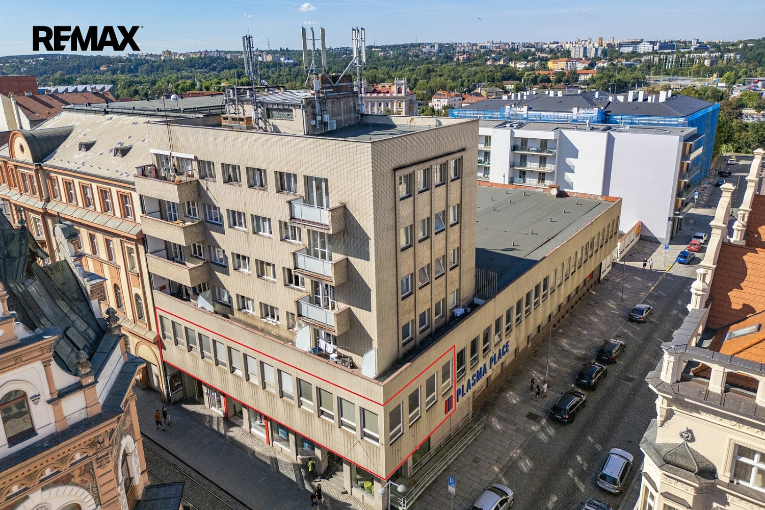 Pronájem obchodních prostor 183 m²