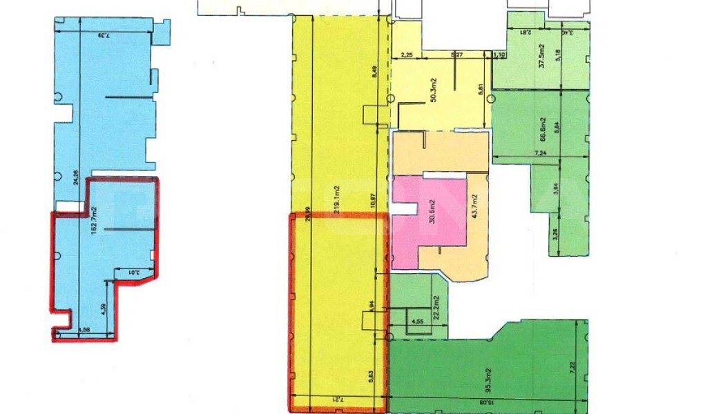 Pronájem kanceláře 215 m², Praha – náhled fotky 3
