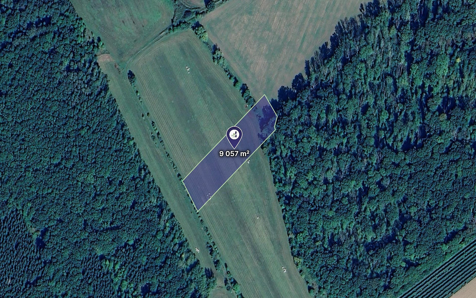 Prodej pole 9 057 m²
