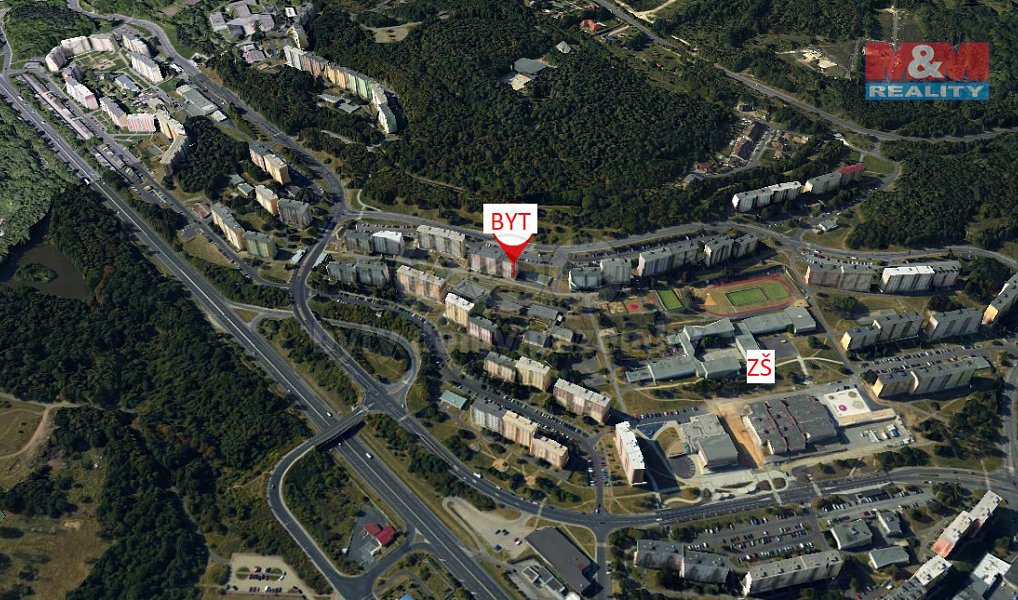 Prodej bytu 2+1 51 m², Chomutov – náhled fotky 12