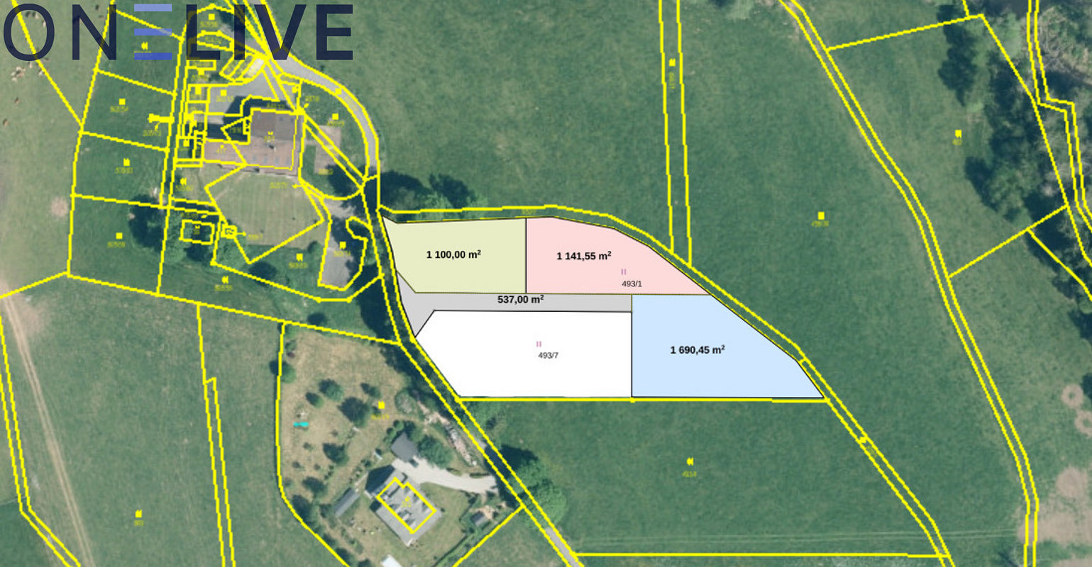 Prodej louky 2 832 m²