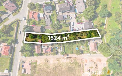 Prodej stavebního pozemku 1 524 m²