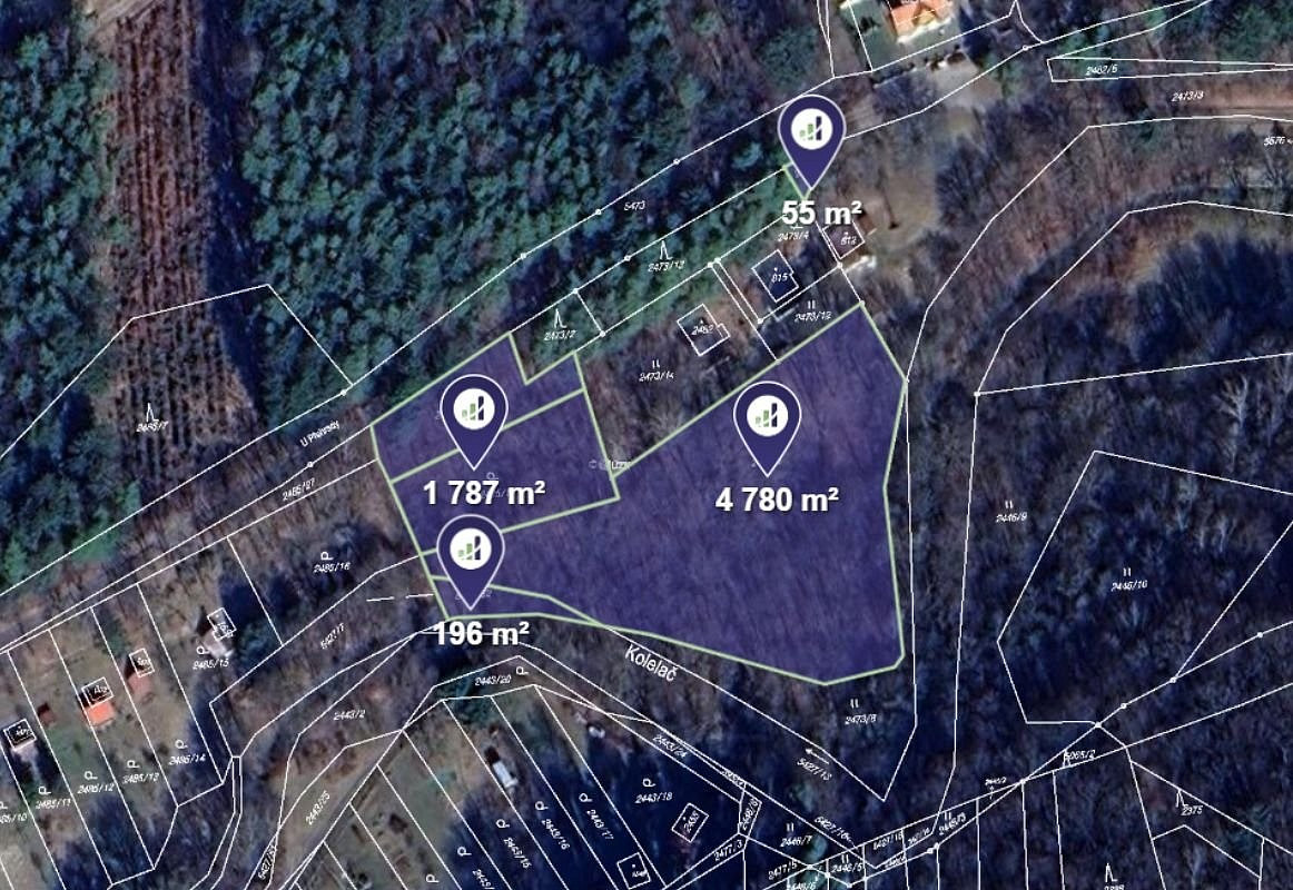 Prodej stavebního pozemku 6 818 m²