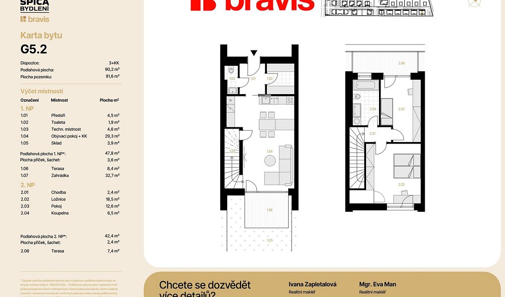Prodej bytu 3+kk 90 m², Brno – náhled fotky 4