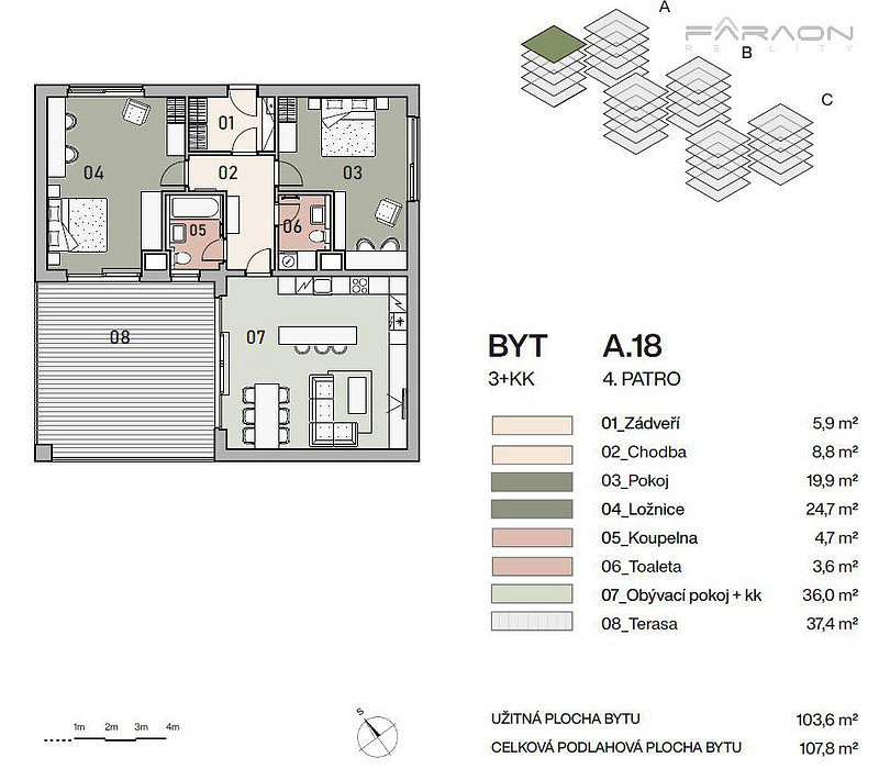 Prodej bytu 3+kk 109 m² – fotografie 2
