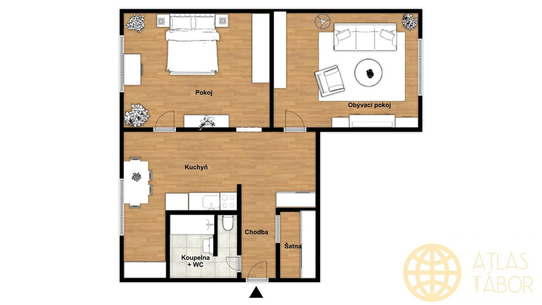 Prodej bytu 2+1 65 m² – fotografie 4