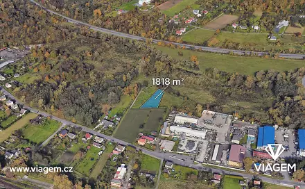 Prodej pole 1 818 m², Ostrava