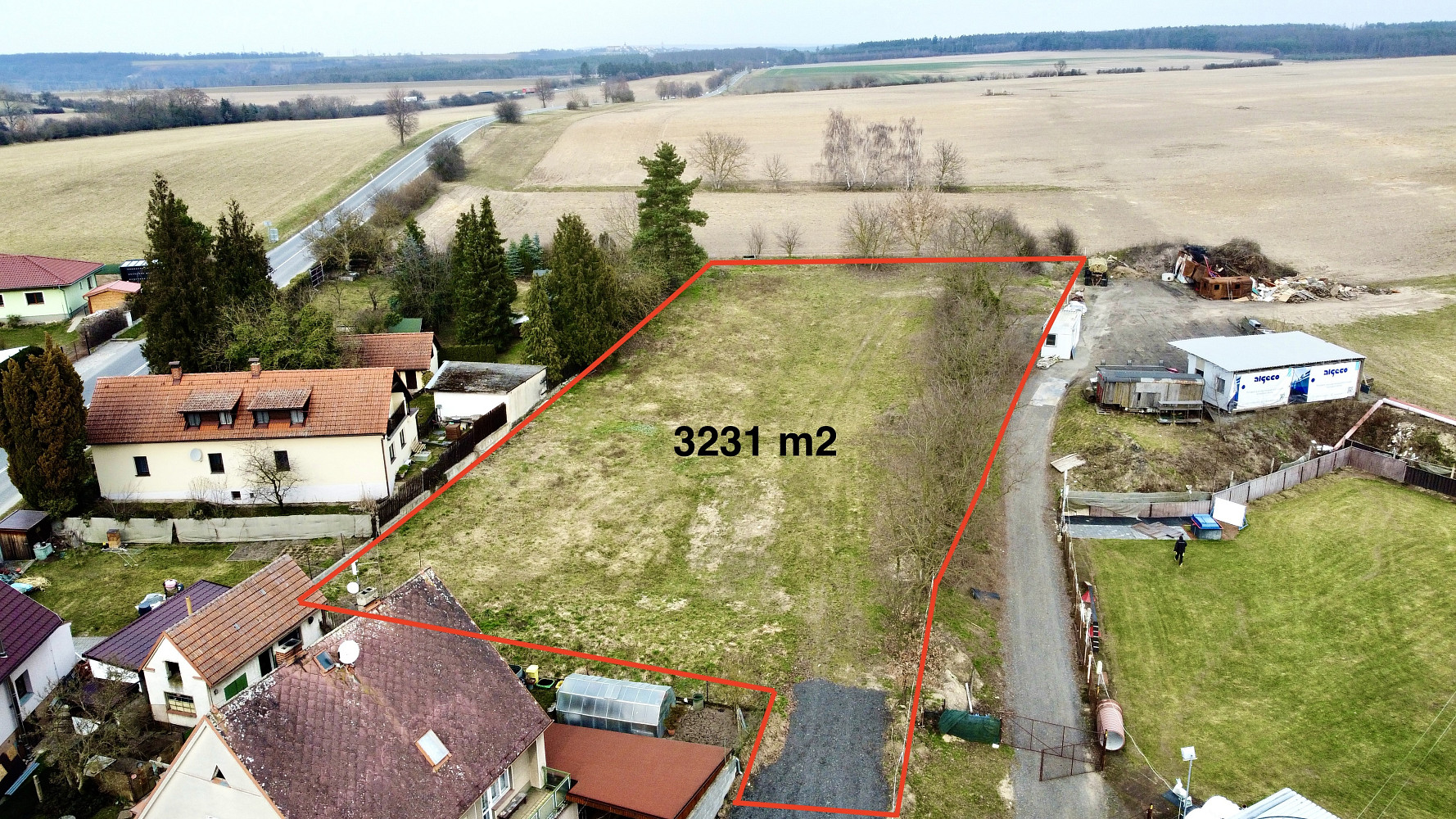 Prodej stavebního pozemku 3 231 m²