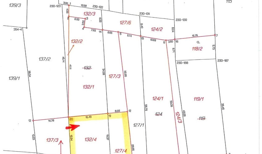 Prodej stavebního pozemku 822 m², Mšec – náhled fotky 4