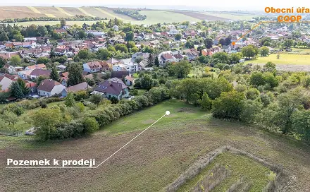 Prodej stavebního pozemku 2 060 m², Modrá, okres Uherské Hradiště