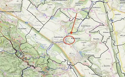 Prodej pole 991 m², Semily