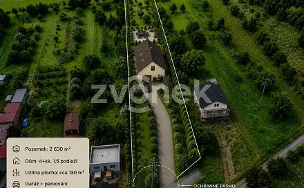 Prodej stavebního pozemku 2 630 m², Zlín - Lhotka