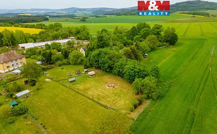 Prodej stavebního pozemku 1 016 m², Hostouň - Přes, okres Domažlice