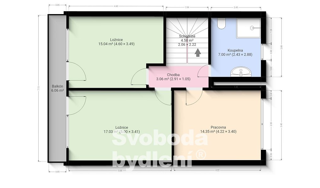 Prodej domu 222 m² s pozemkem 344 m², Praha – náhled fotky 47