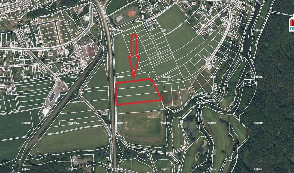 Prodej stavebního pozemku 15 940 m², Dýšina – náhled fotky 7