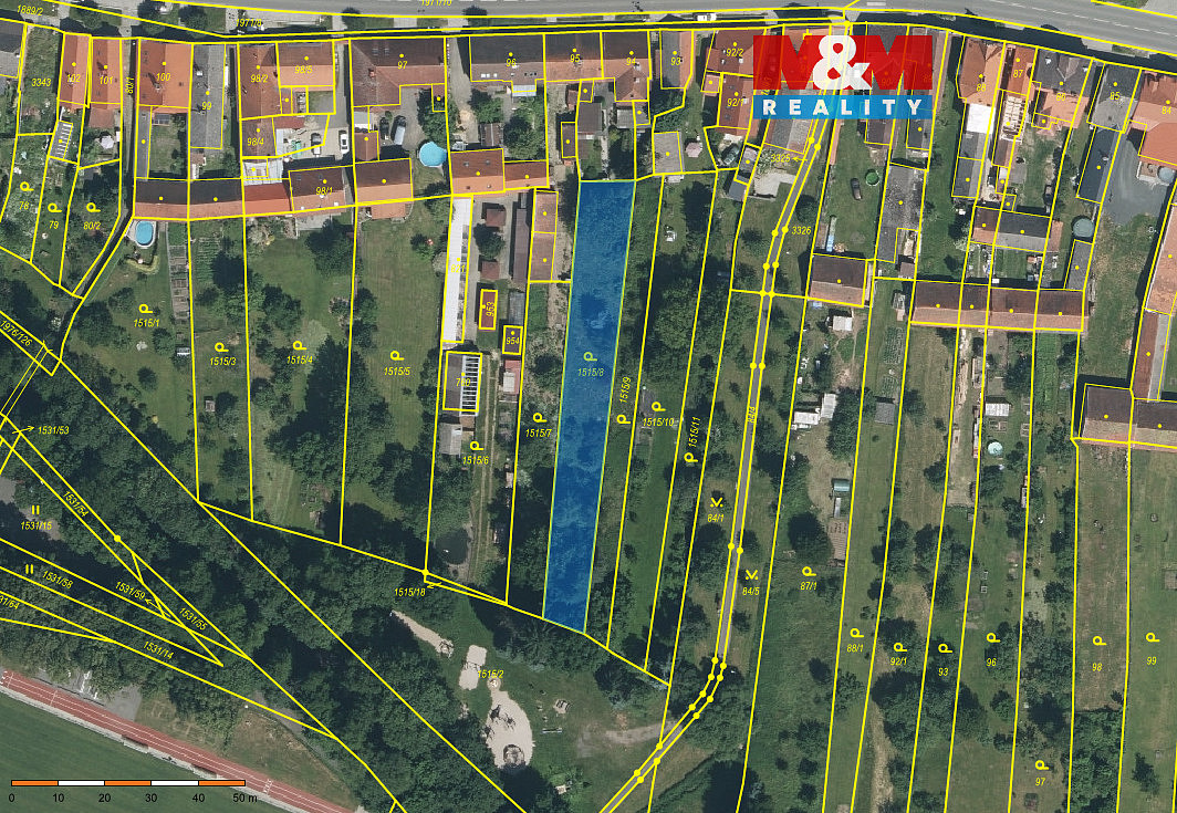 Prodej stavebního pozemku 993 m²