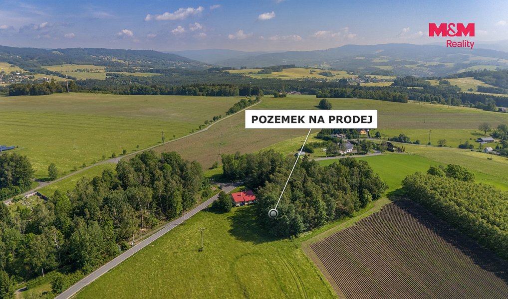 Prodej stavebního pozemku 963 m², Radčice – náhled fotky 2