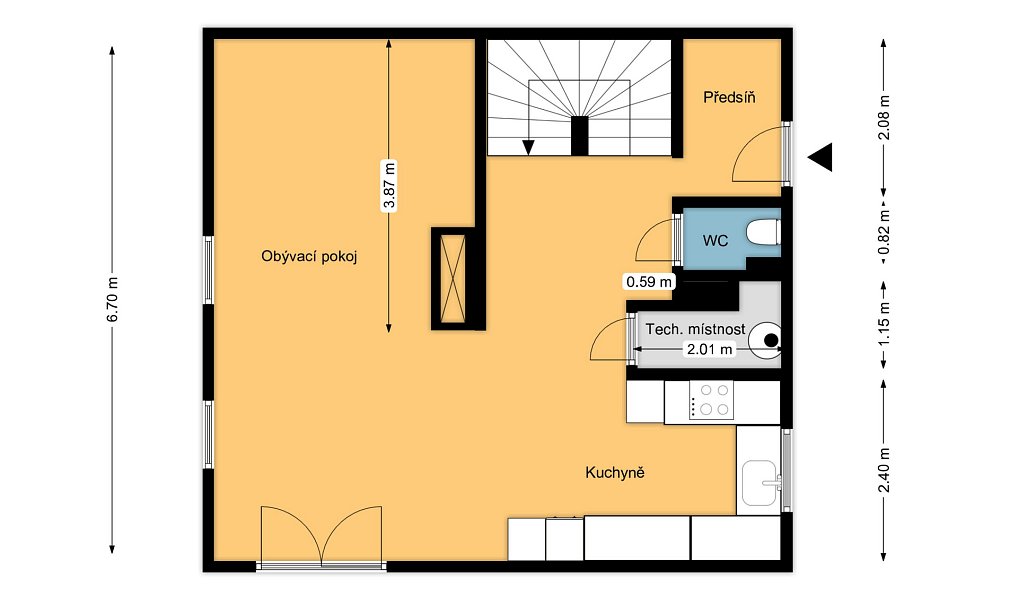 Prodej domu 102 m² s pozemkem 447 m², Zlončice – náhled fotky 52