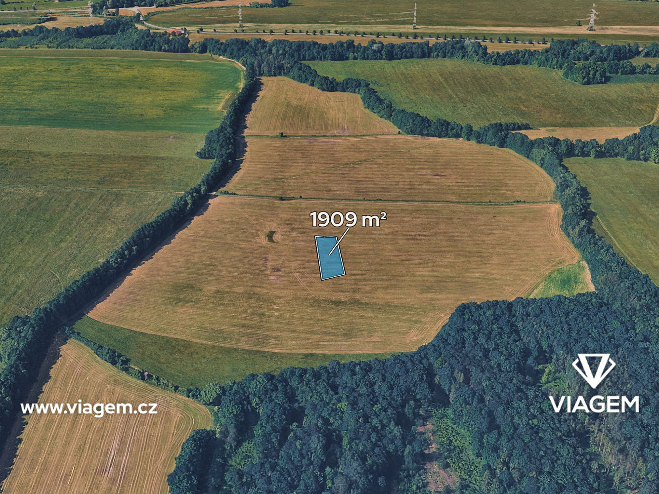 Prodej pole 835 m²