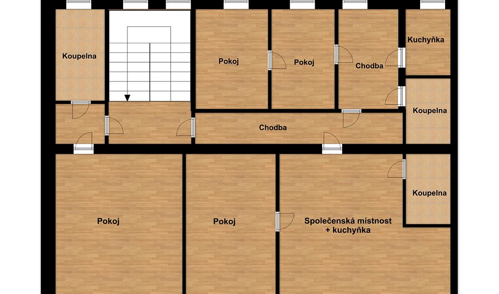 Prodej ubytovacího objektu 560 m², Teplice – náhled fotky 14