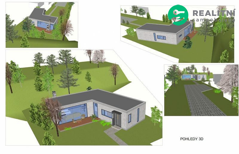 Prodej stavebního pozemku 866 m²