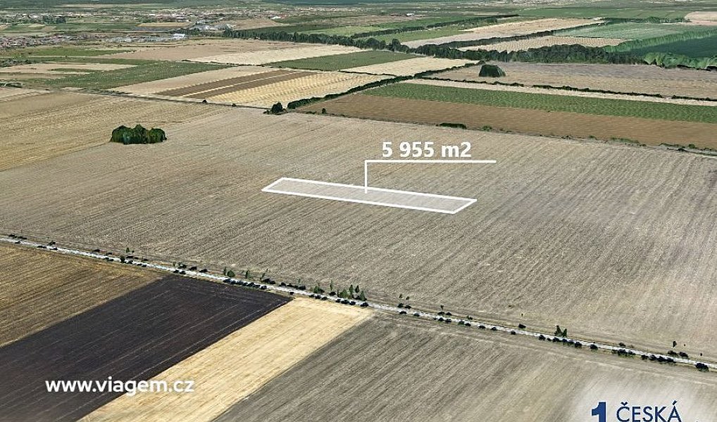 Prodej pole 794 m², Veselí nad Moravou – náhled fotky 2