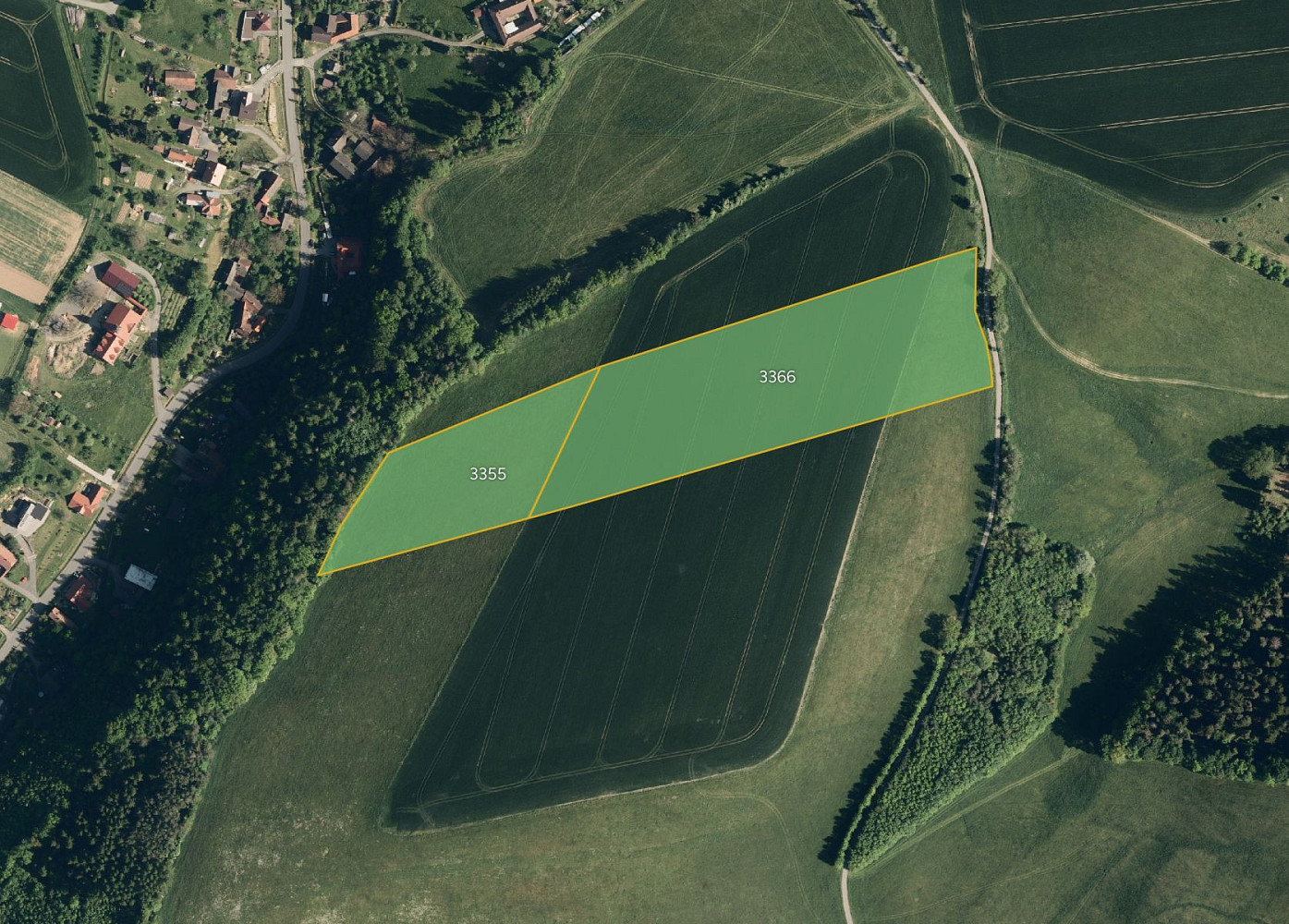 Prodej pole 16 791 m²