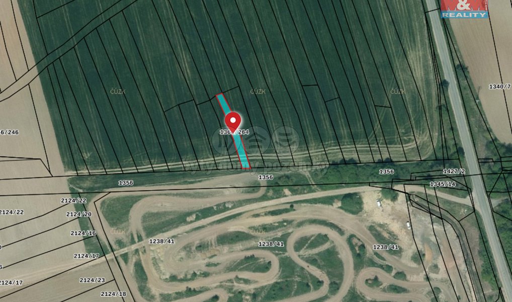 Prodej pole 299 m², Tlučná – náhled fotky 3