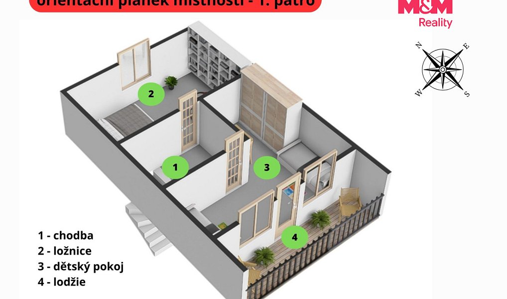 Prodej chaty/chalupy 102 m² s pozemkem 570 m², Velký Beranov – náhled fotky 15