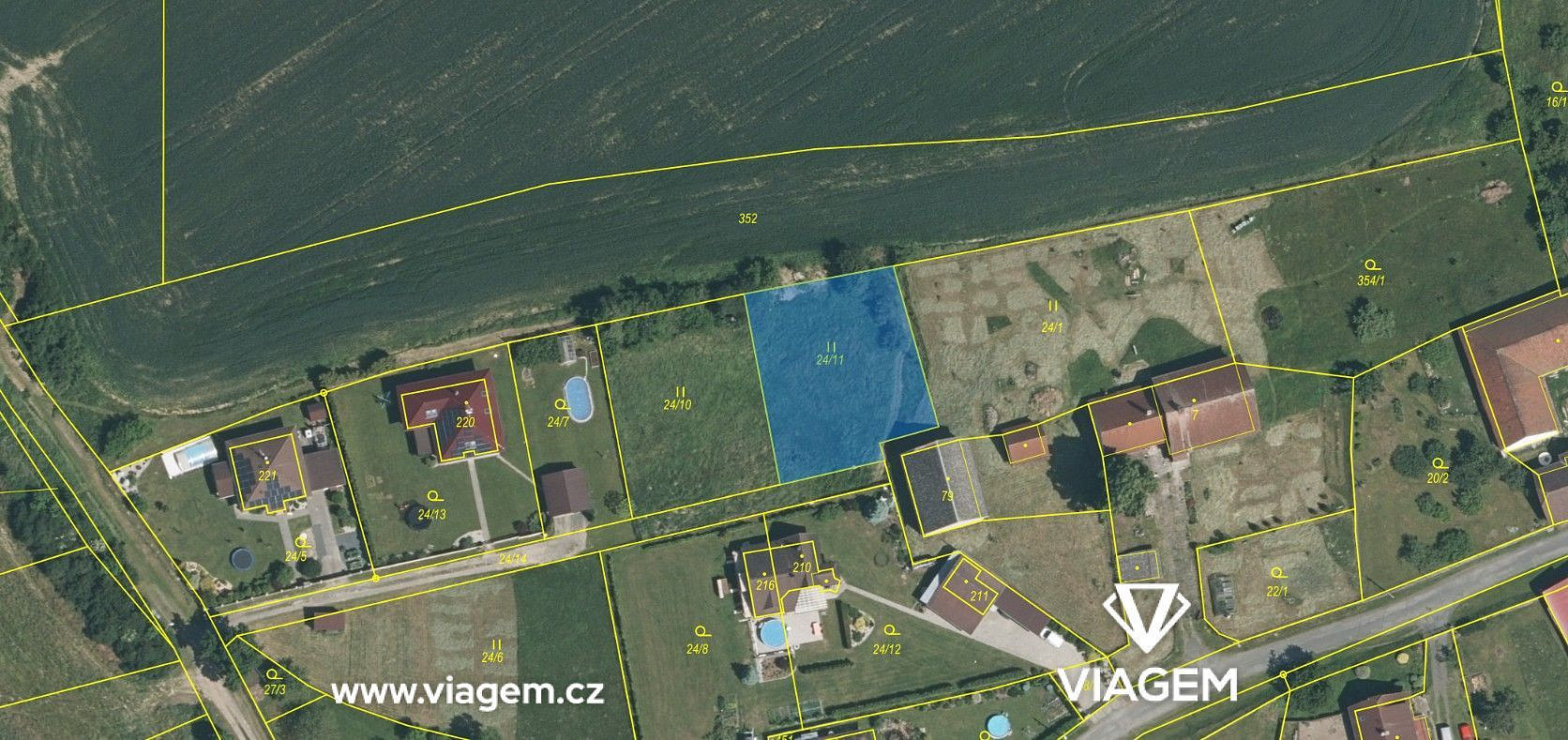 Prodej stavebního pozemku 814 m²