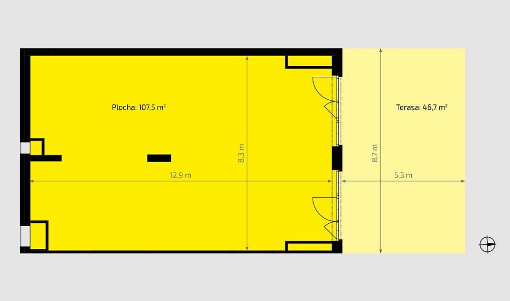 Prodej obchodních prostor 107 m², Praha – náhled fotky 5