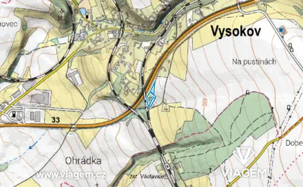 Prodej zahrady 1 693 m², Vysokov, okres Náchod