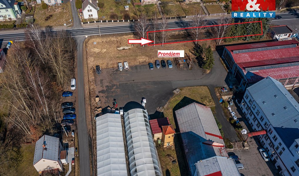 Pronájem komerčního pozemku 727 m², Jílové – náhled fotky 2