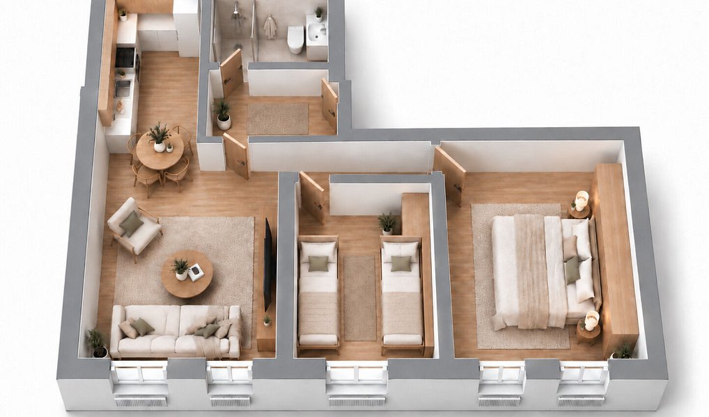 Prodej bytu 3+1 57 m², Jáchymov – náhled fotky 2