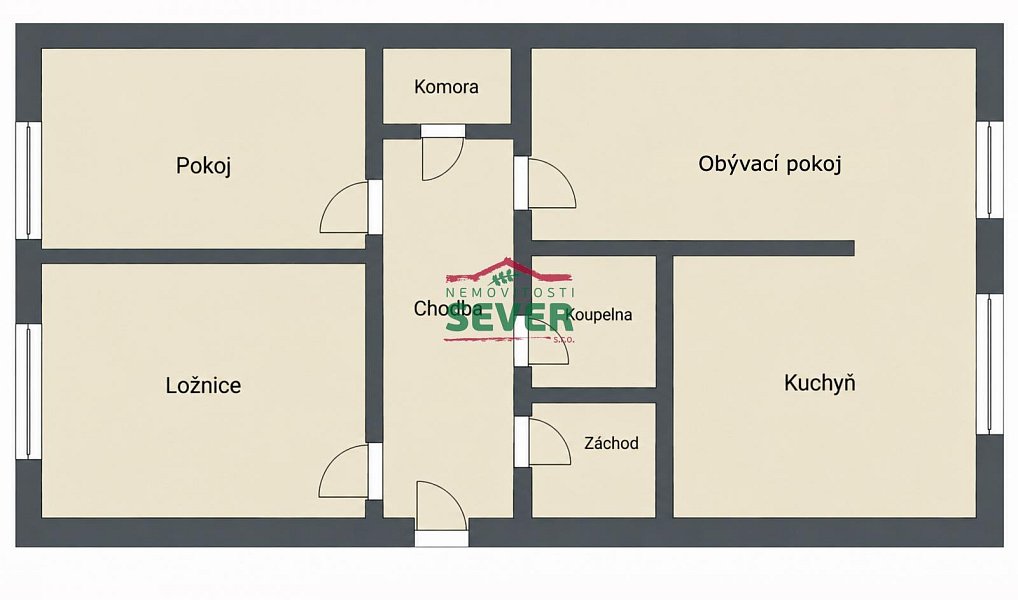 Prodej bytu 3+1 62 m², Most – náhled fotky 14