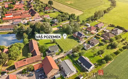Prodej stavebního pozemku 1 358 m², Útušice, okres Plzeň-Jih