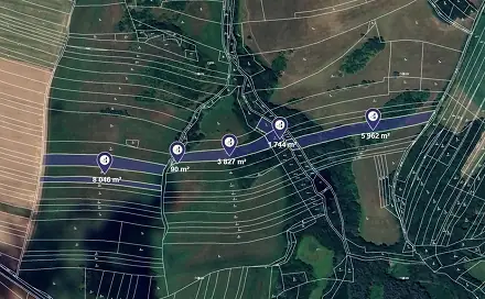 Prodej louky 4 783 m², Částkov, okres Uherské Hradiště