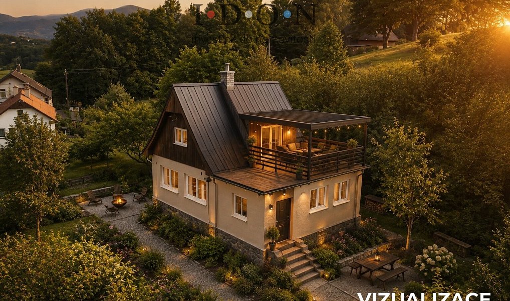 Prodej chaty/chalupy 80 m² s pozemkem 386 m², Kunčice pod Ondřejníkem – náhled fotky 2
