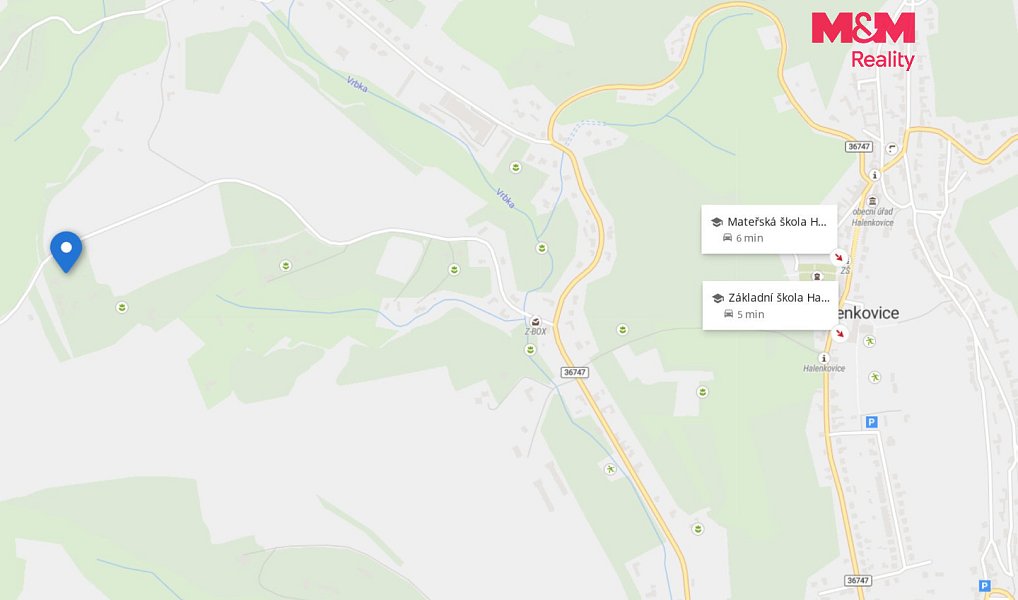 Prodej stavebního pozemku 1 400 m², Halenkovice – náhled fotky 10