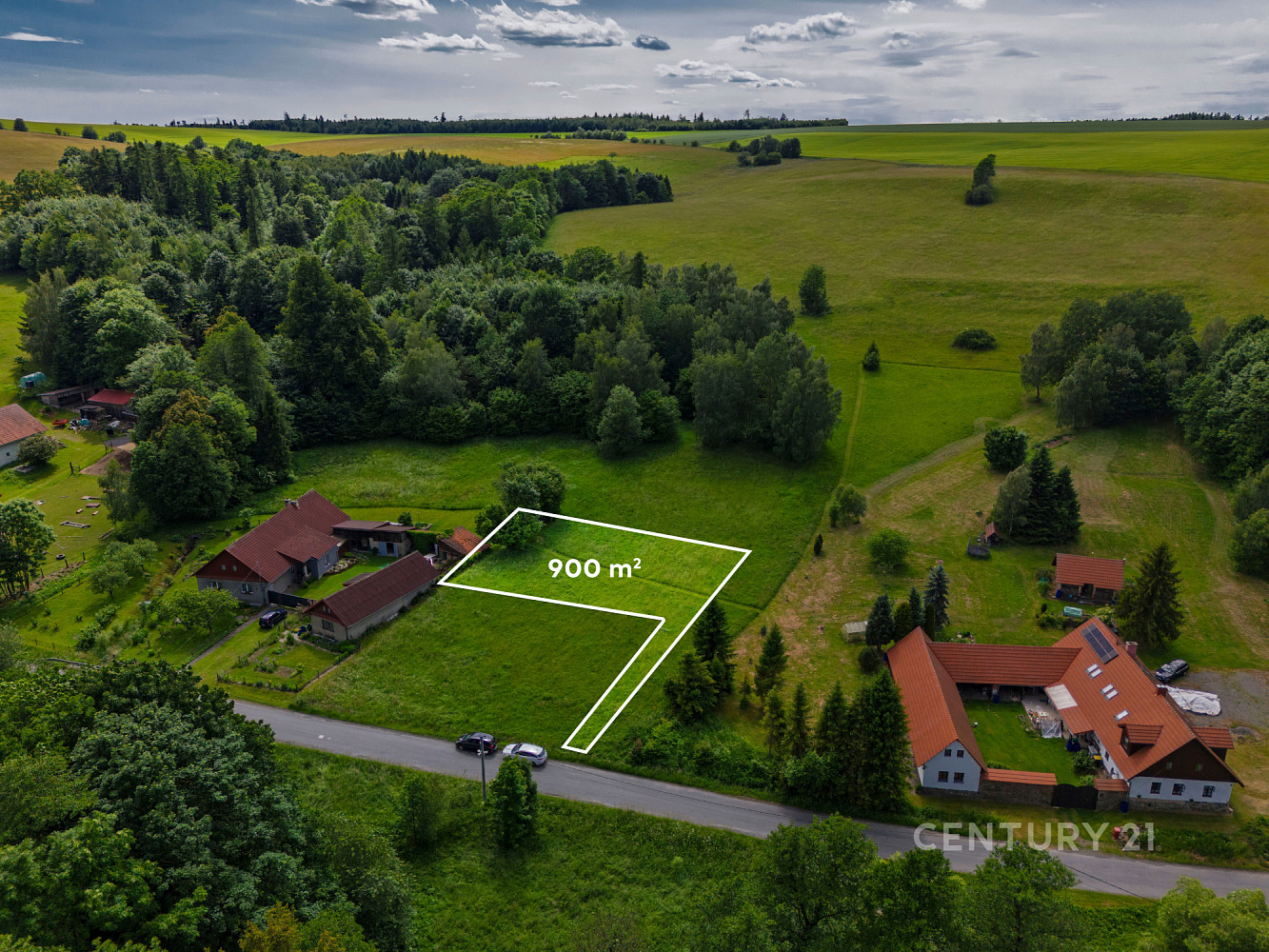Prodej stavebního pozemku 900 m²
