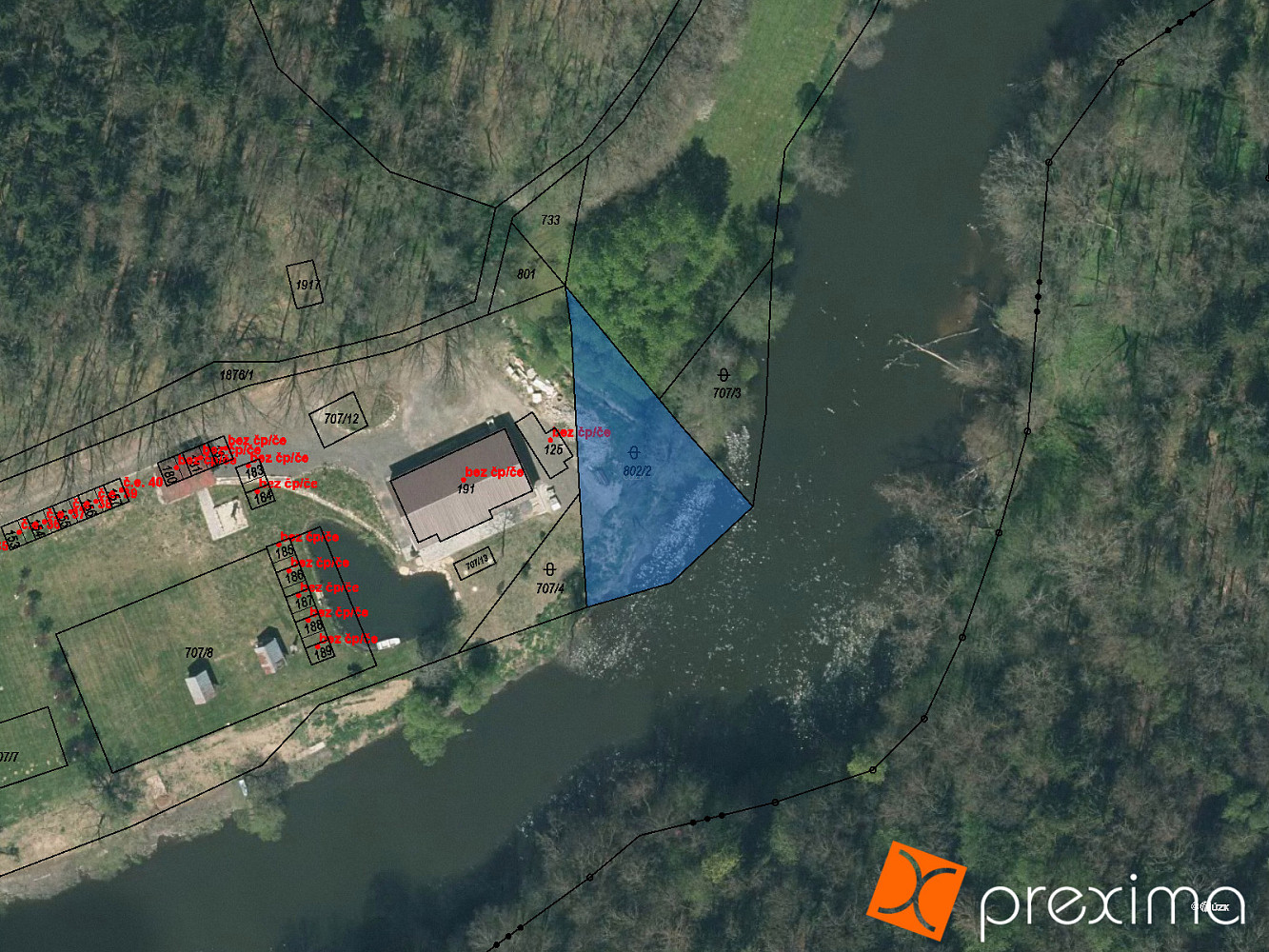Prodej zahrady 539 m²