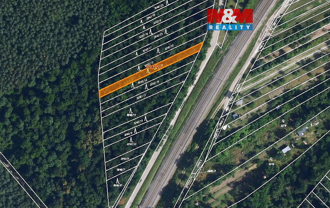 Prodej lesa 261 m²