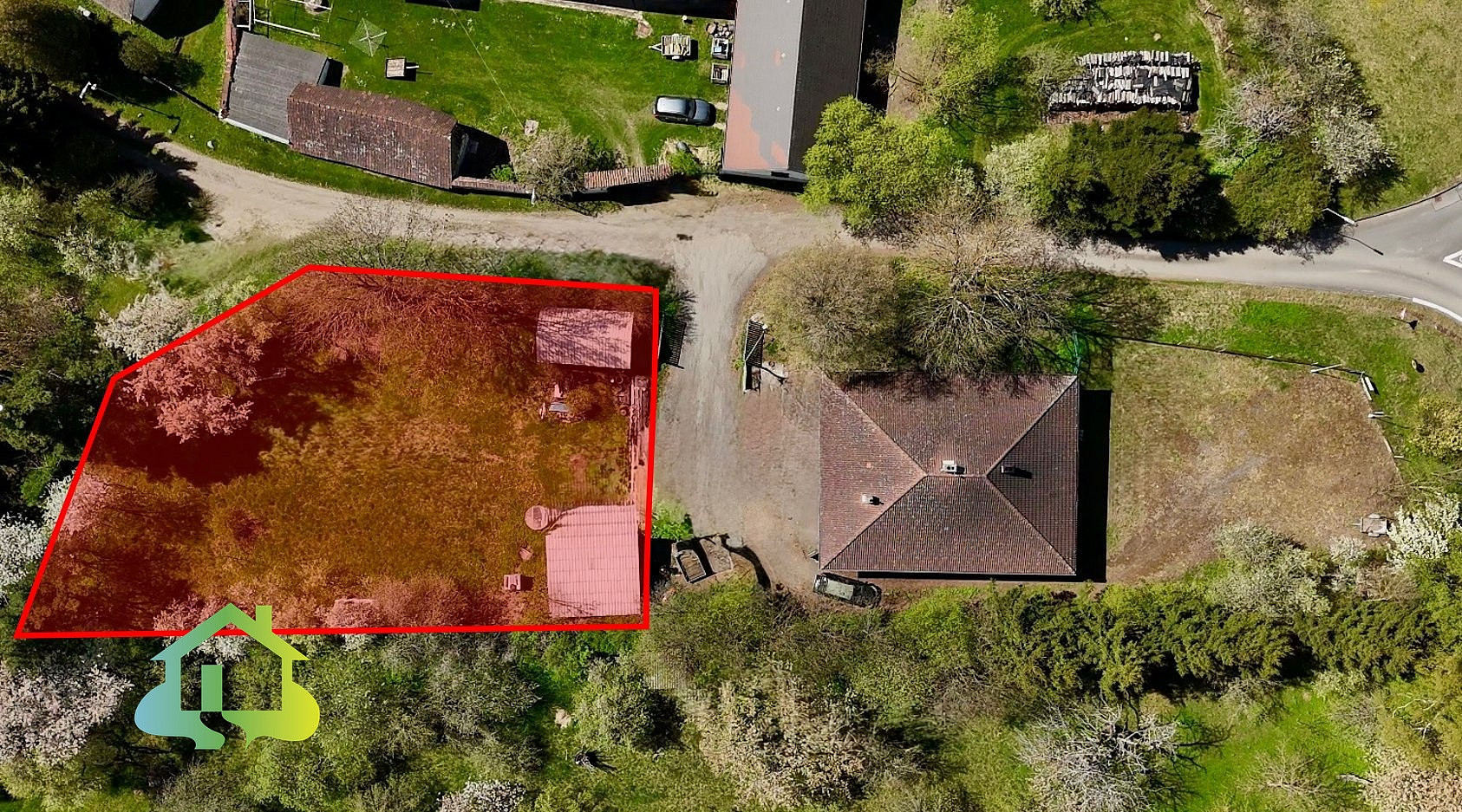 Prodej stavebního pozemku 1 000 m² – fotografie 3
