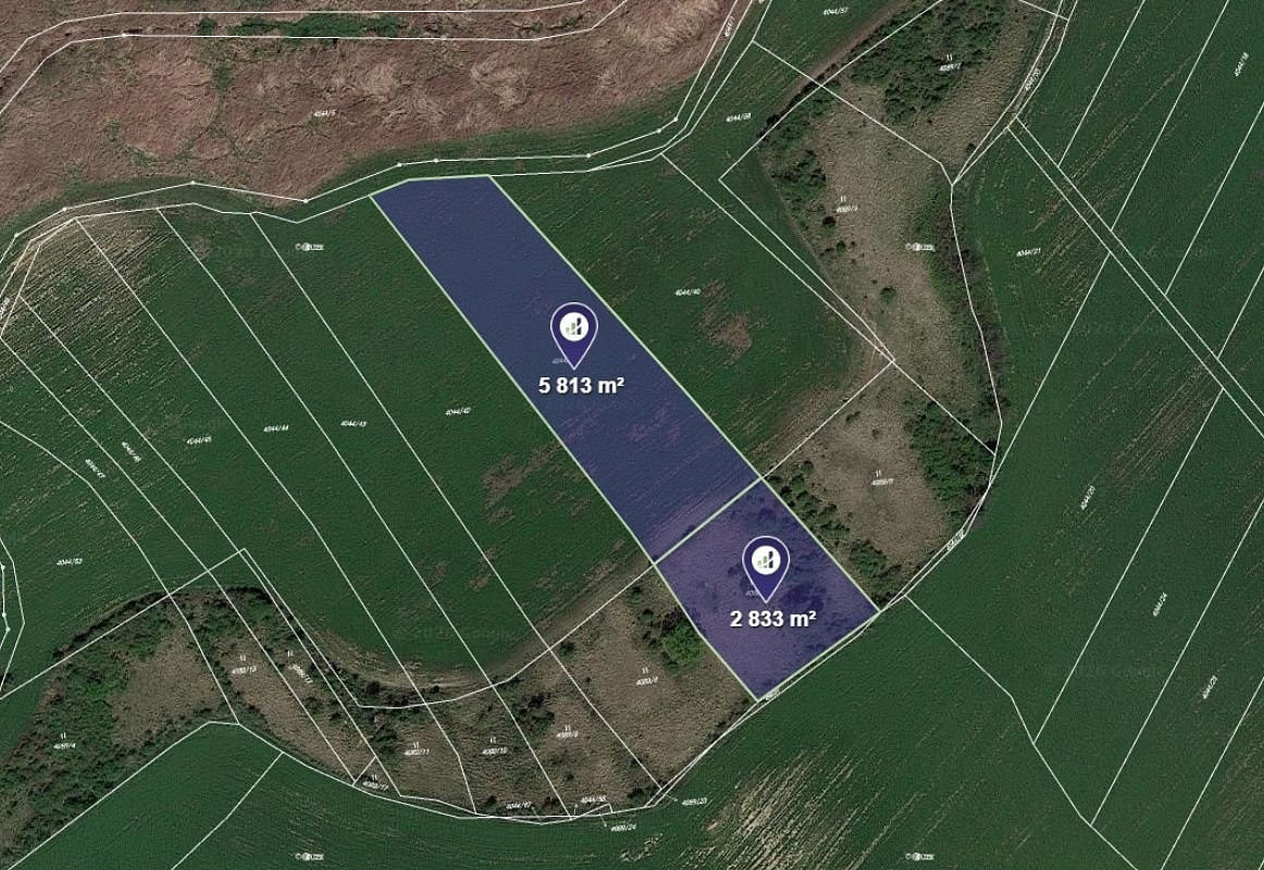 Prodej pole 8 646 m²