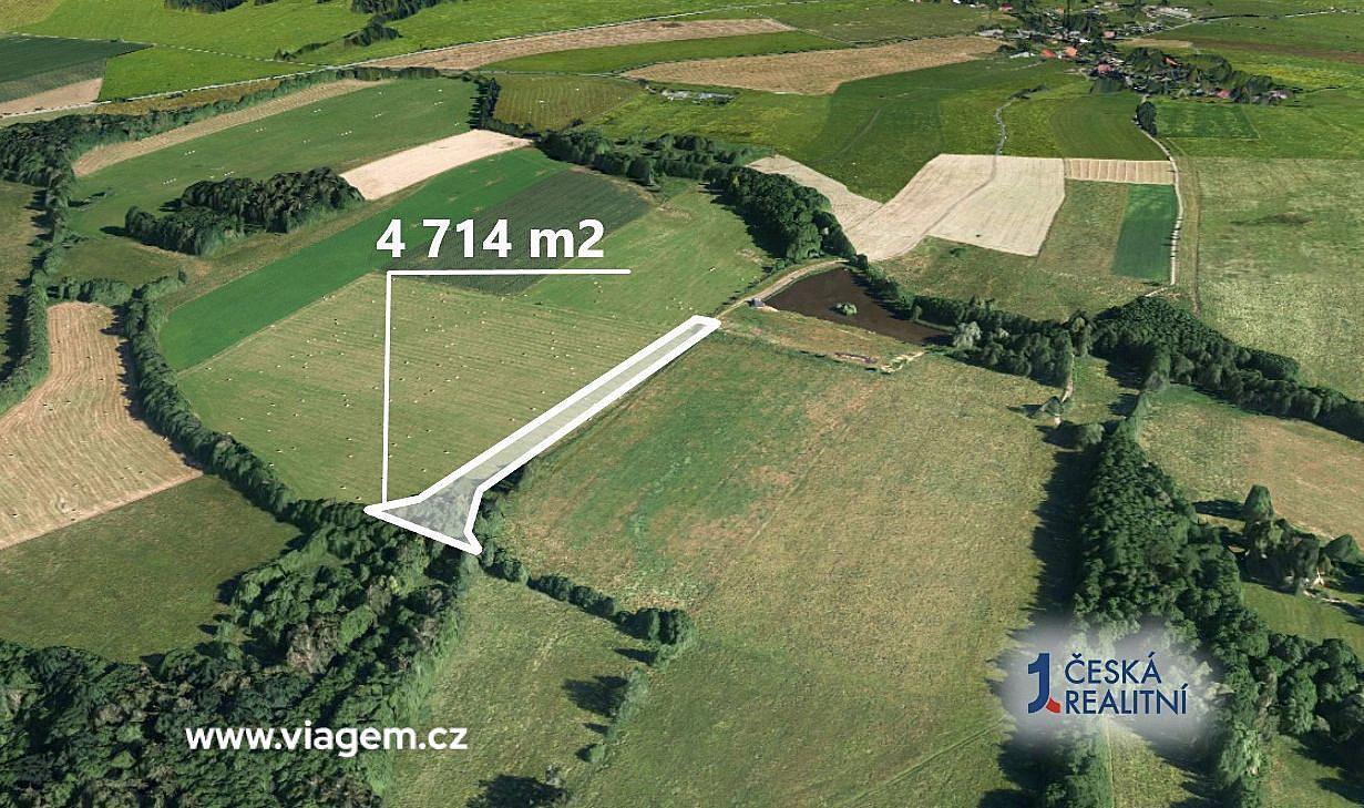 Prodej pole 4 714 m² – fotografie 2